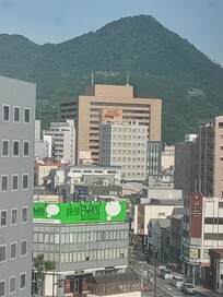 View from the breakfast room
