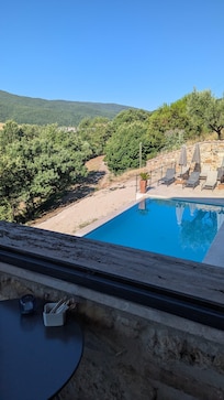 View from breakfast room