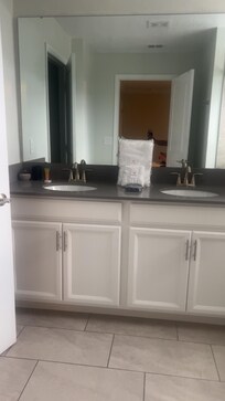 Master bathroom