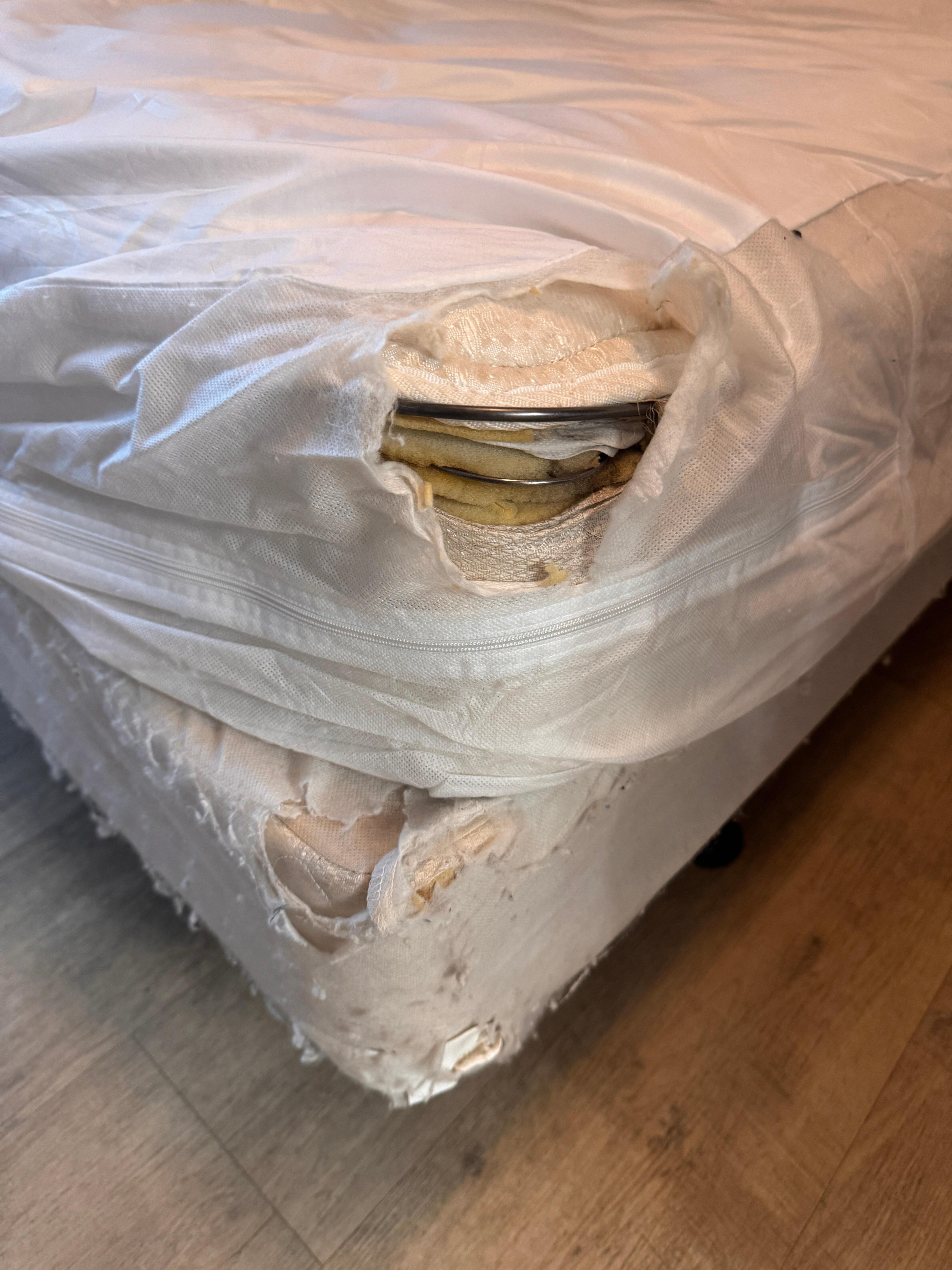 1st bedroom queen 
Ridiculous 