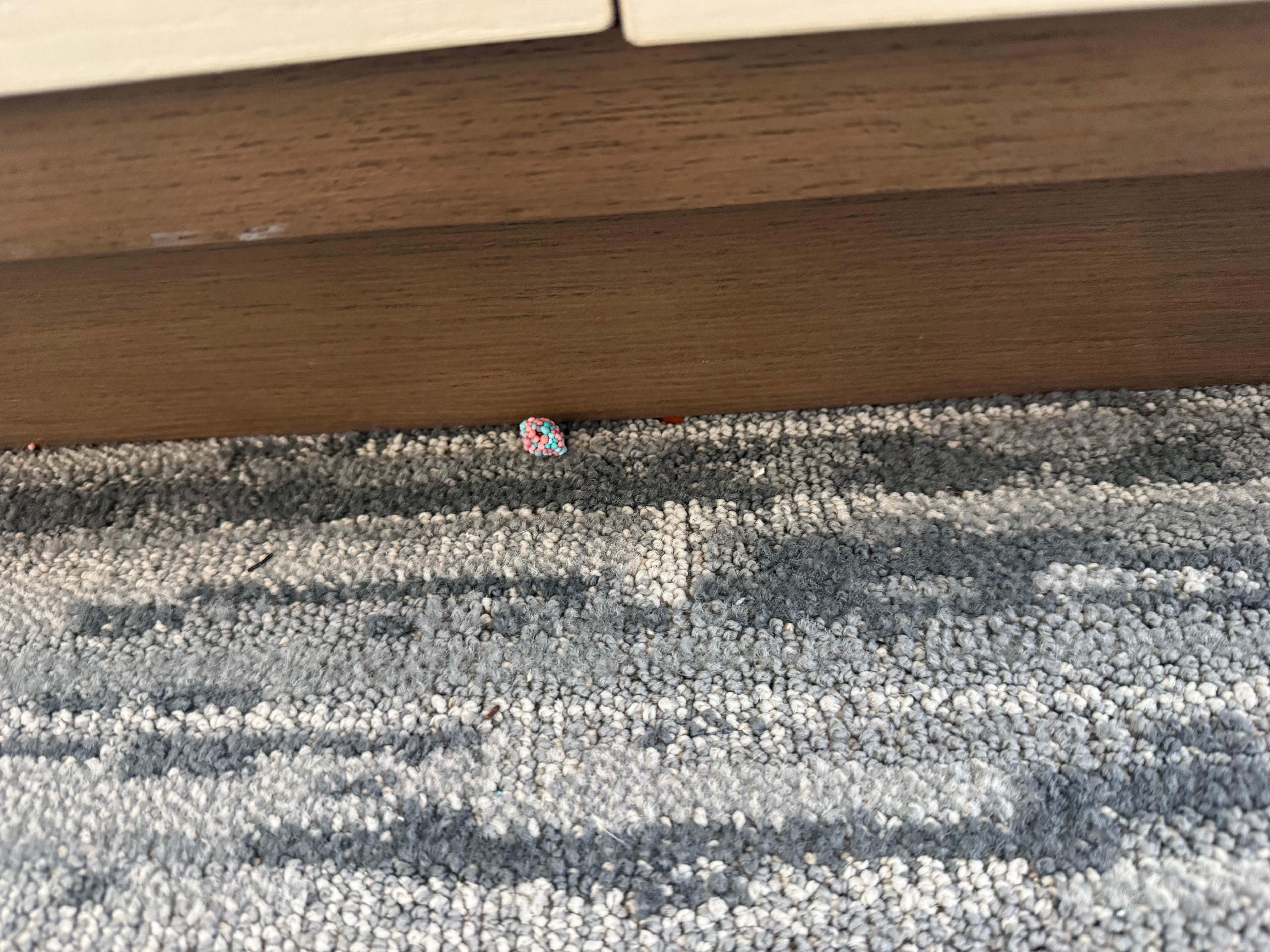 Another candy left on the floor