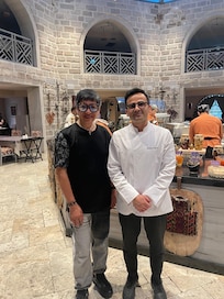 Chef was very nice and open to suggestions.