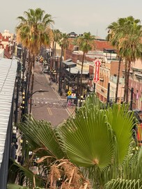View from our balcony