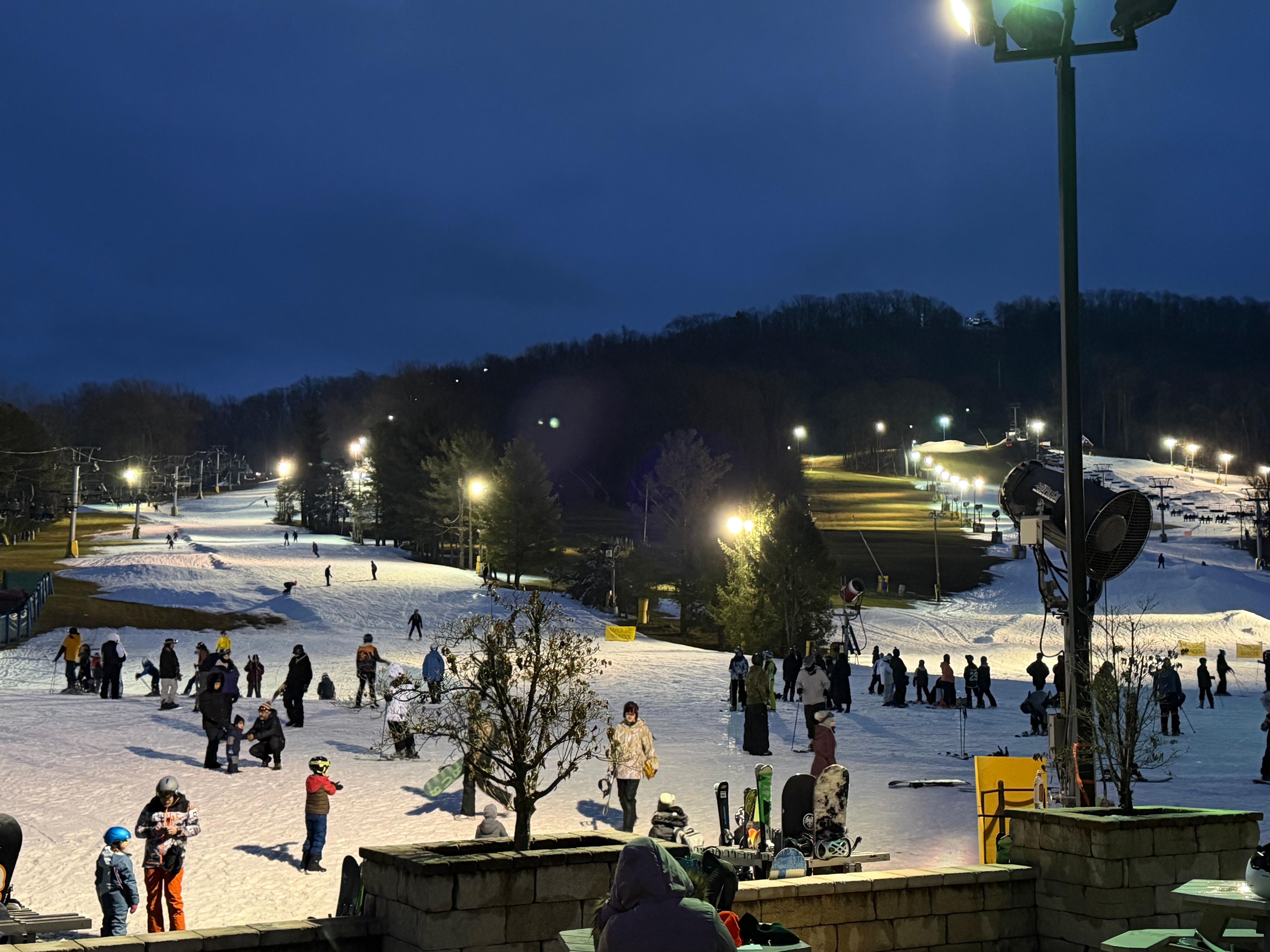 View from our room, Mountain view @ Alpine lodge
