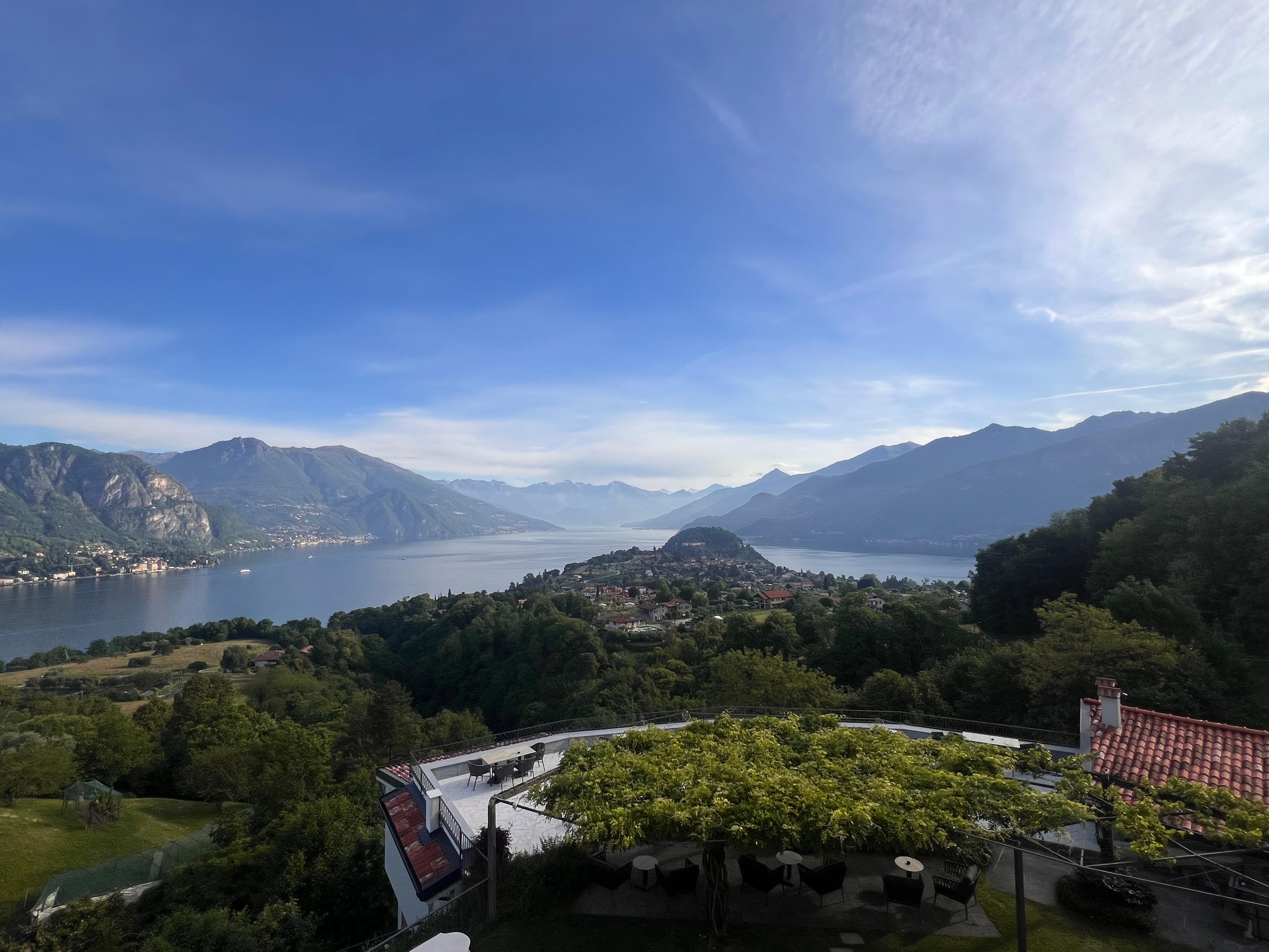 View from our room.