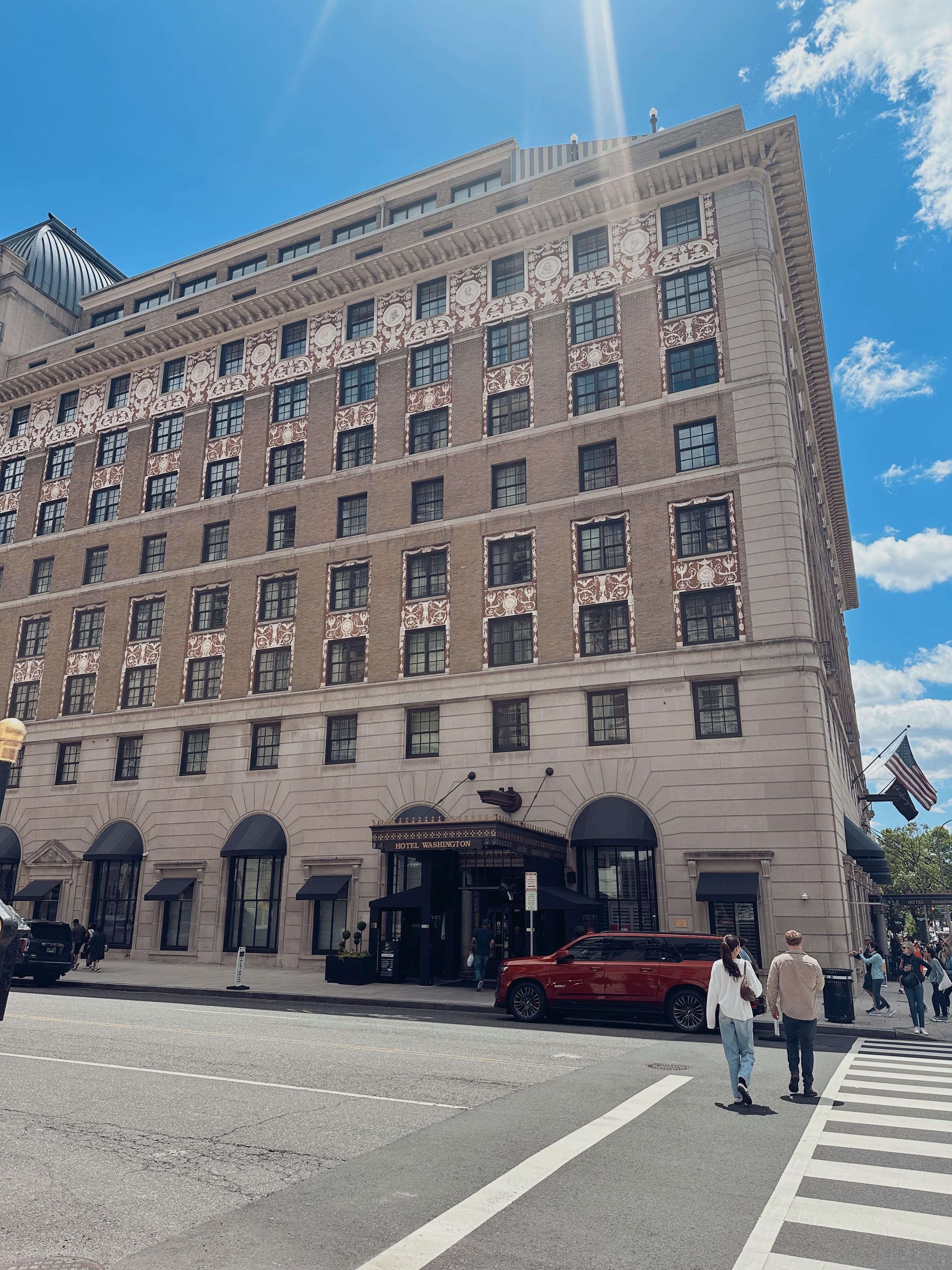 Exterior of building 