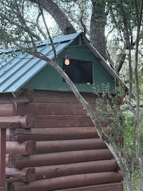 Kids play cabin