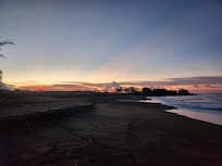 Morning sunrise from the backyard (beach) of Kai Nalu.