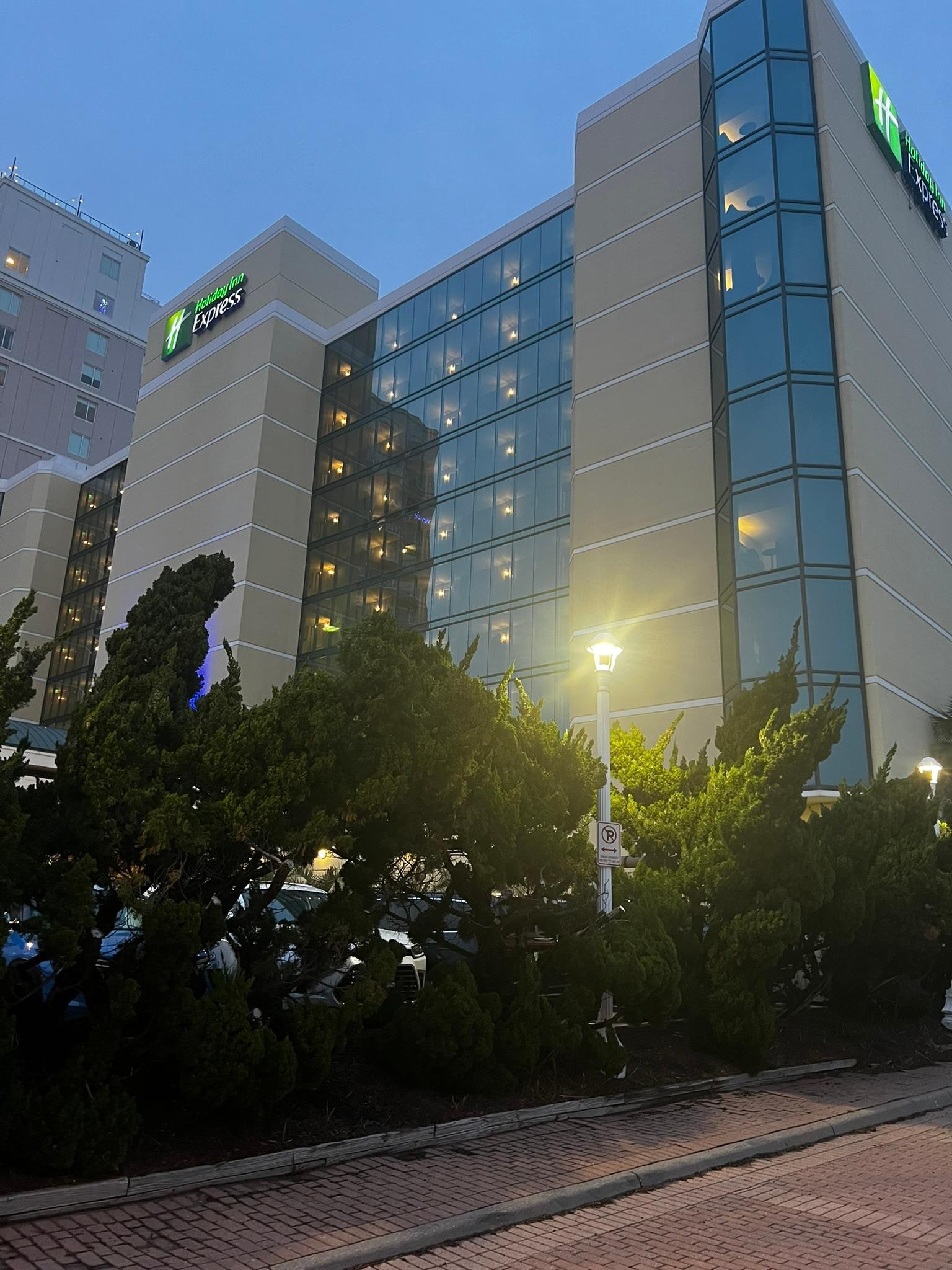 Front view when we went out for a walk.