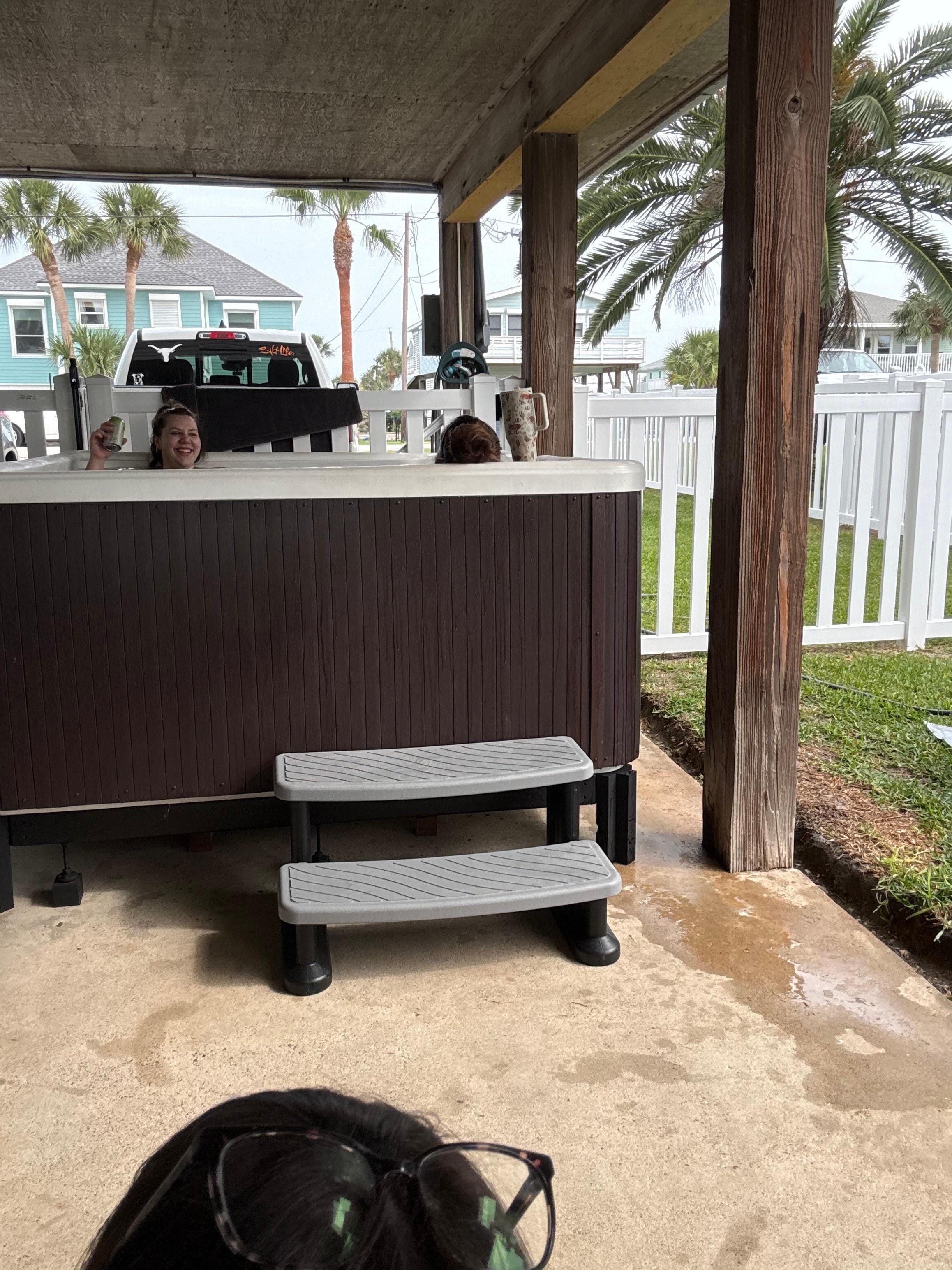 Loved the hot tub