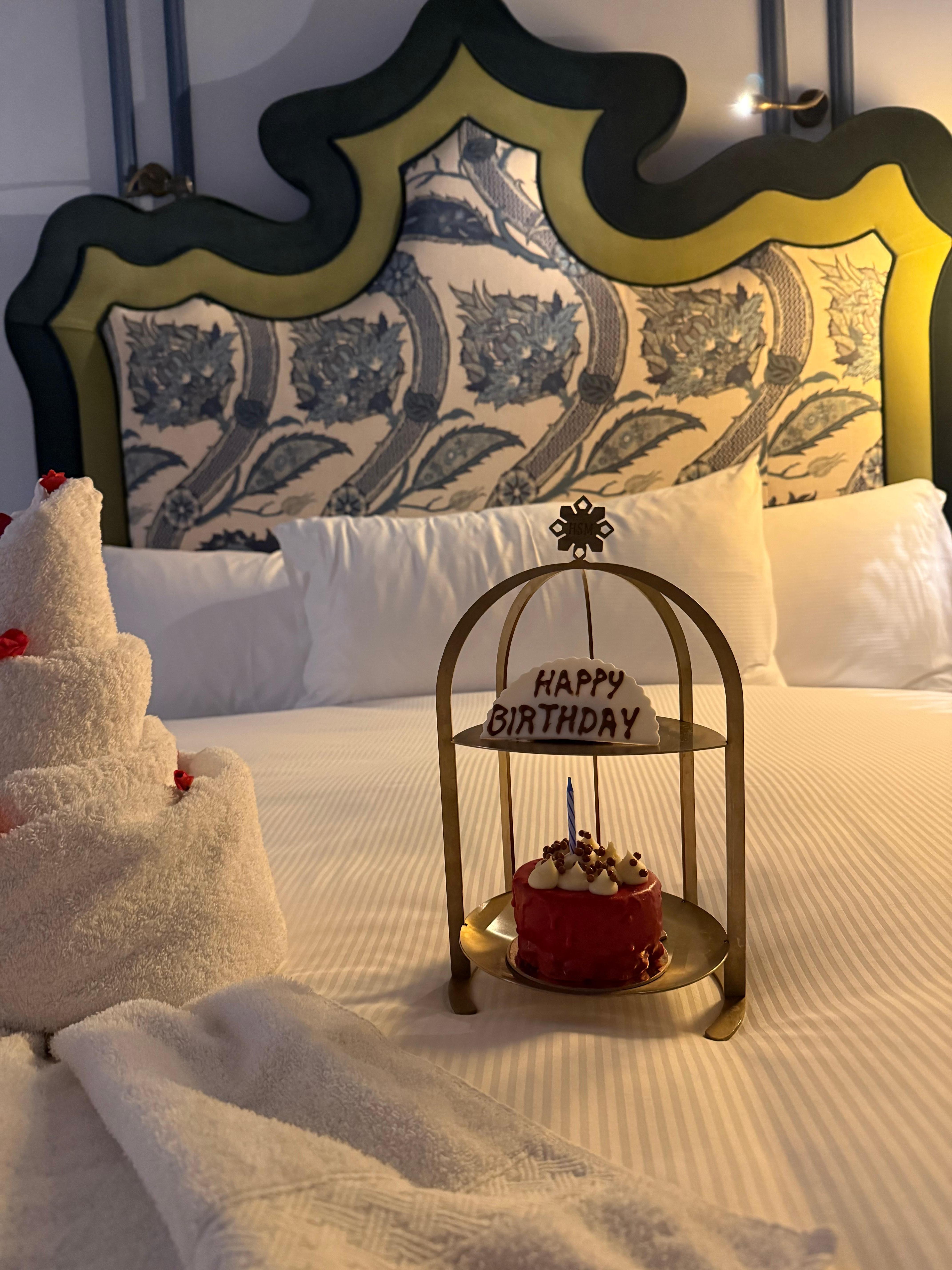 Surprised for my birthday so sweet and caring 