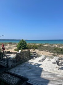 View from back patio.