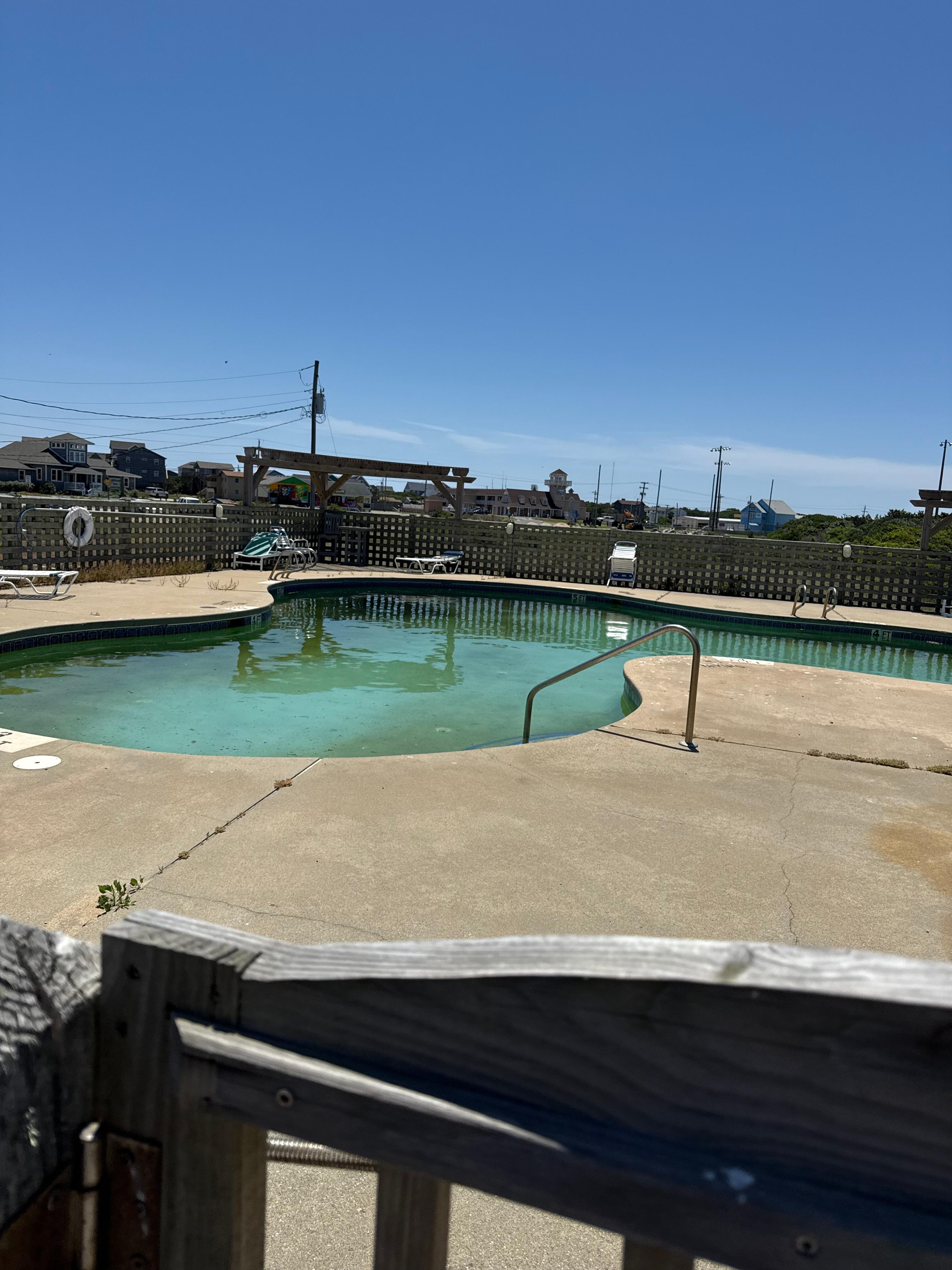 Pool wasn’t open 