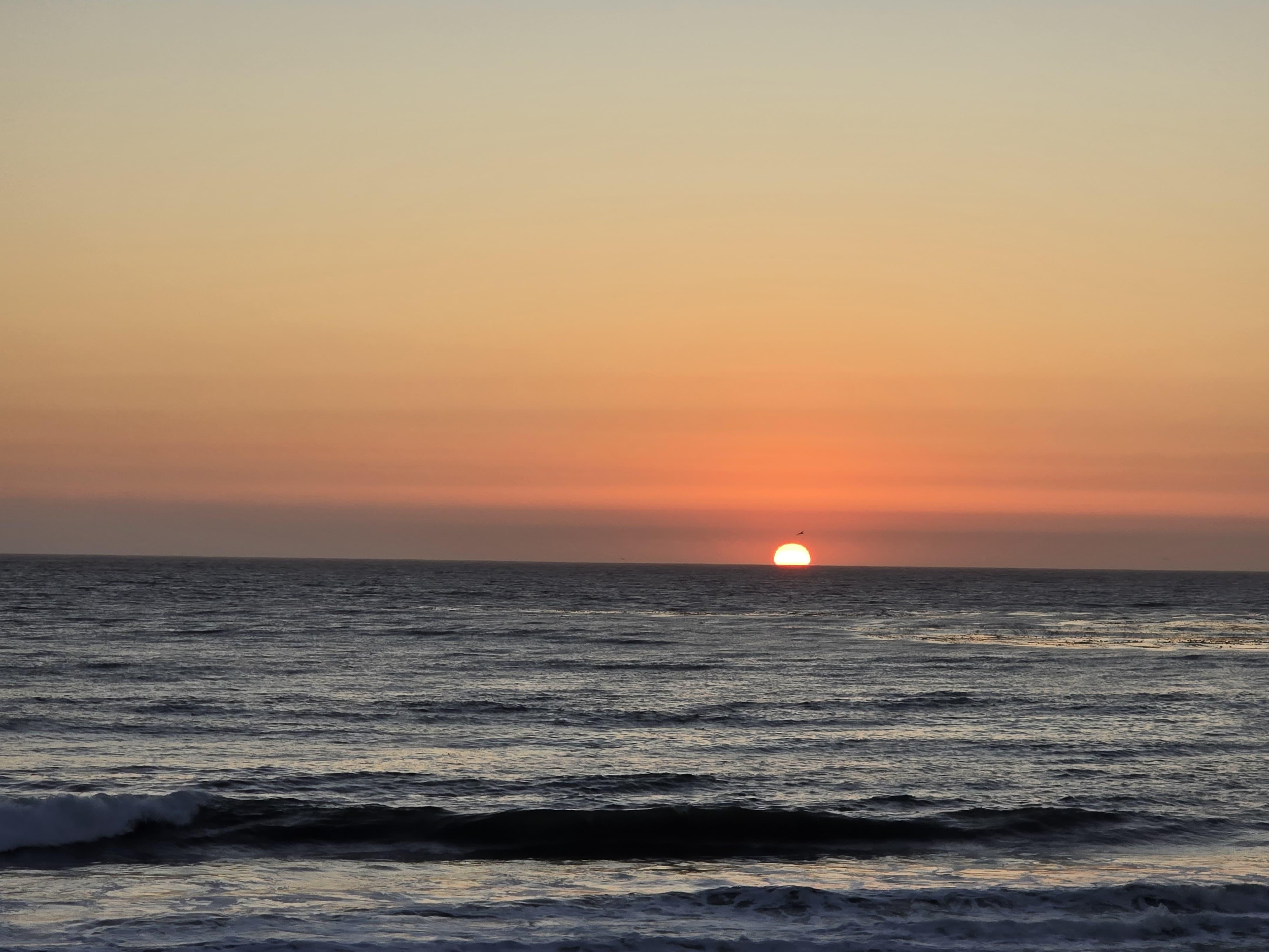 Sunset from our room