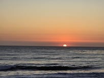 Sunset from our room