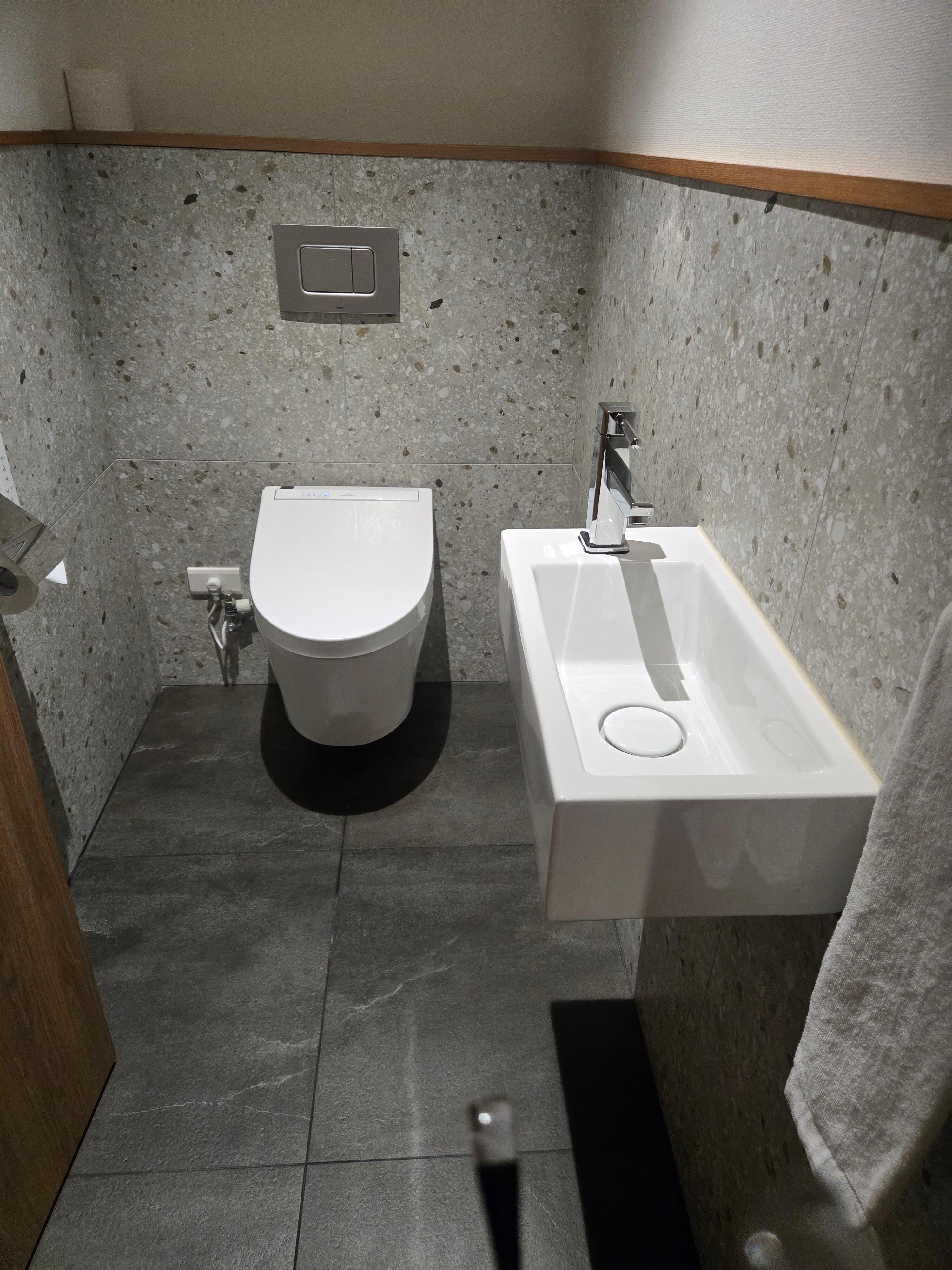 Separate room for toilet
