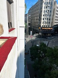 View of Art Structure from apartment window