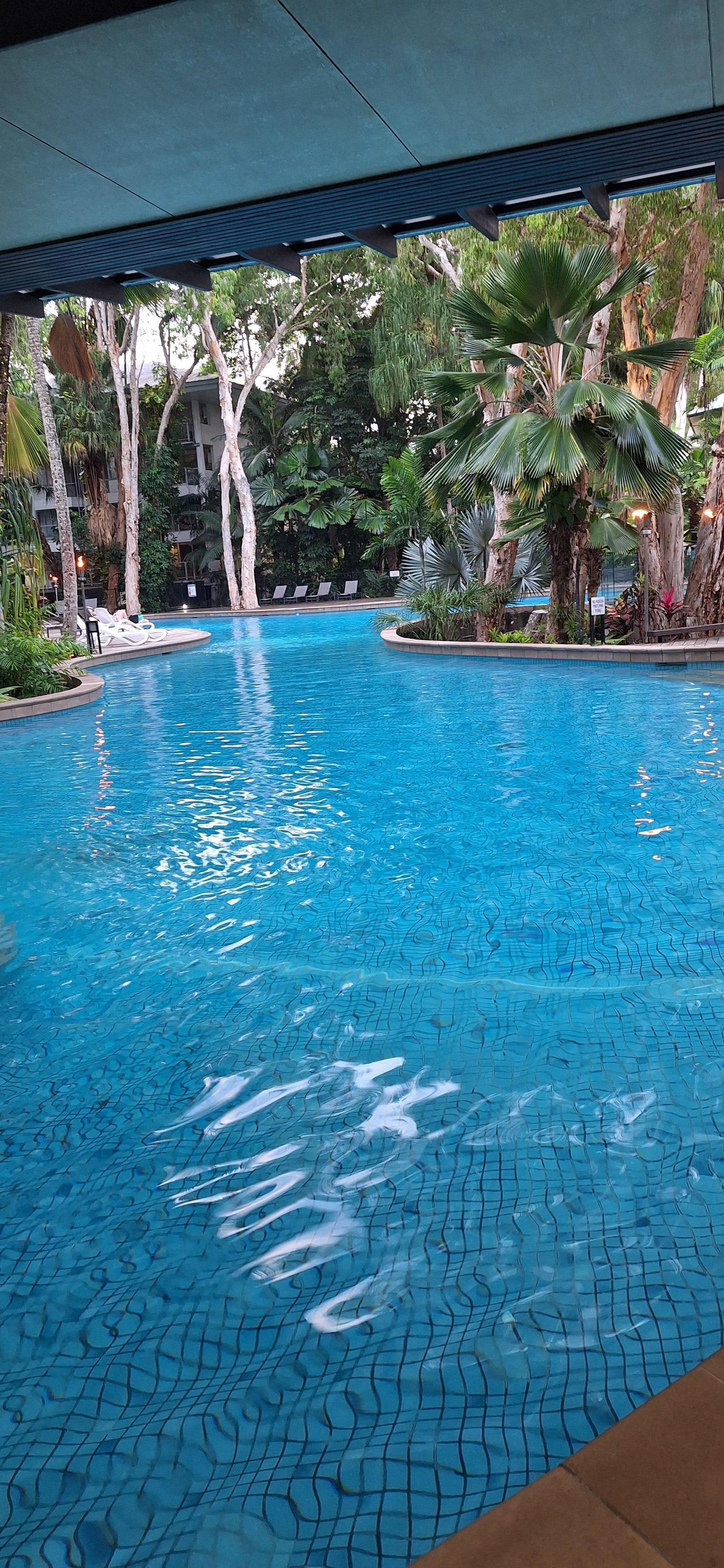 Beautiful pool and surrounds 