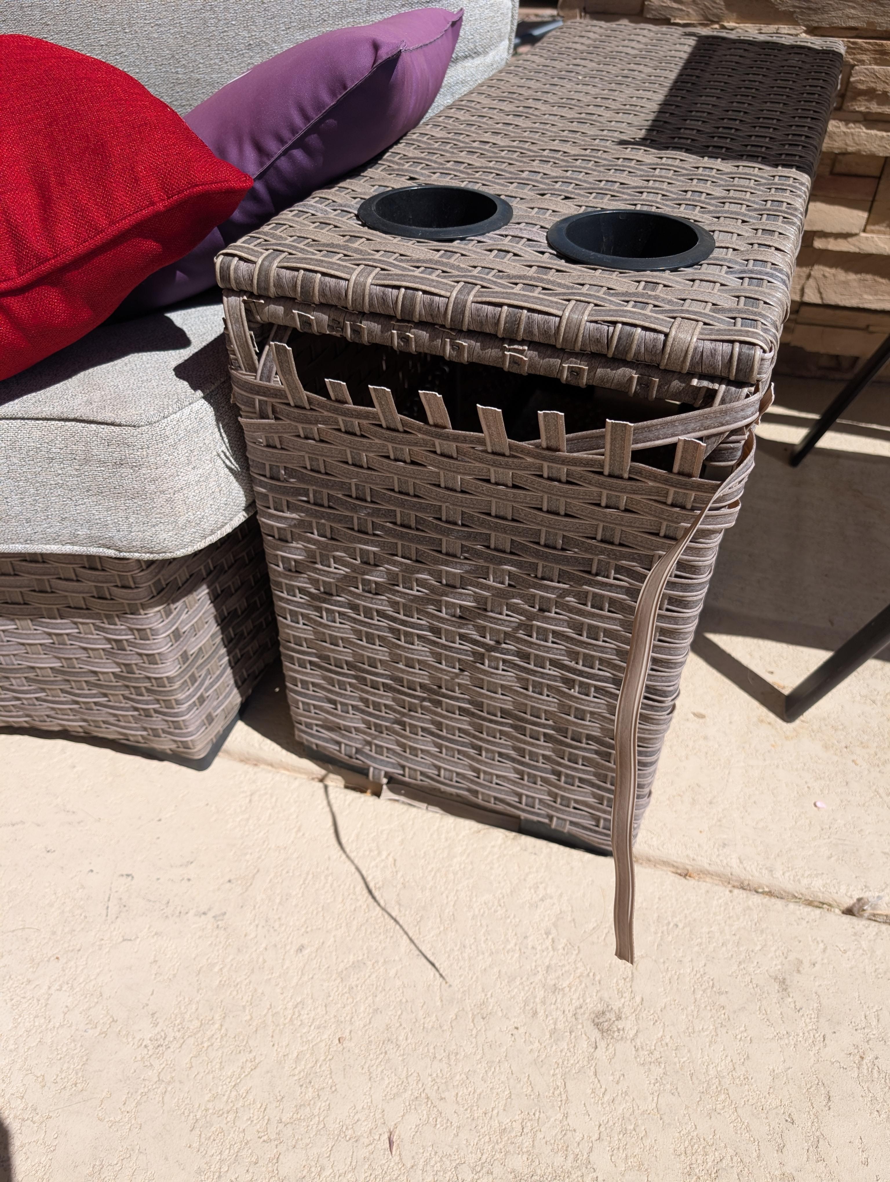 Outdoor patio furniture needs updated
