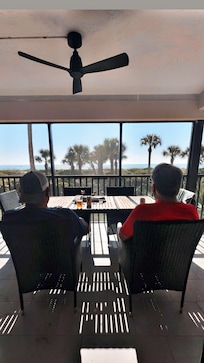 Grumpy old men enjoying coffee ;)