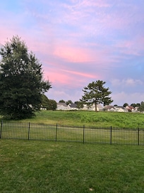 Sunset from back yard