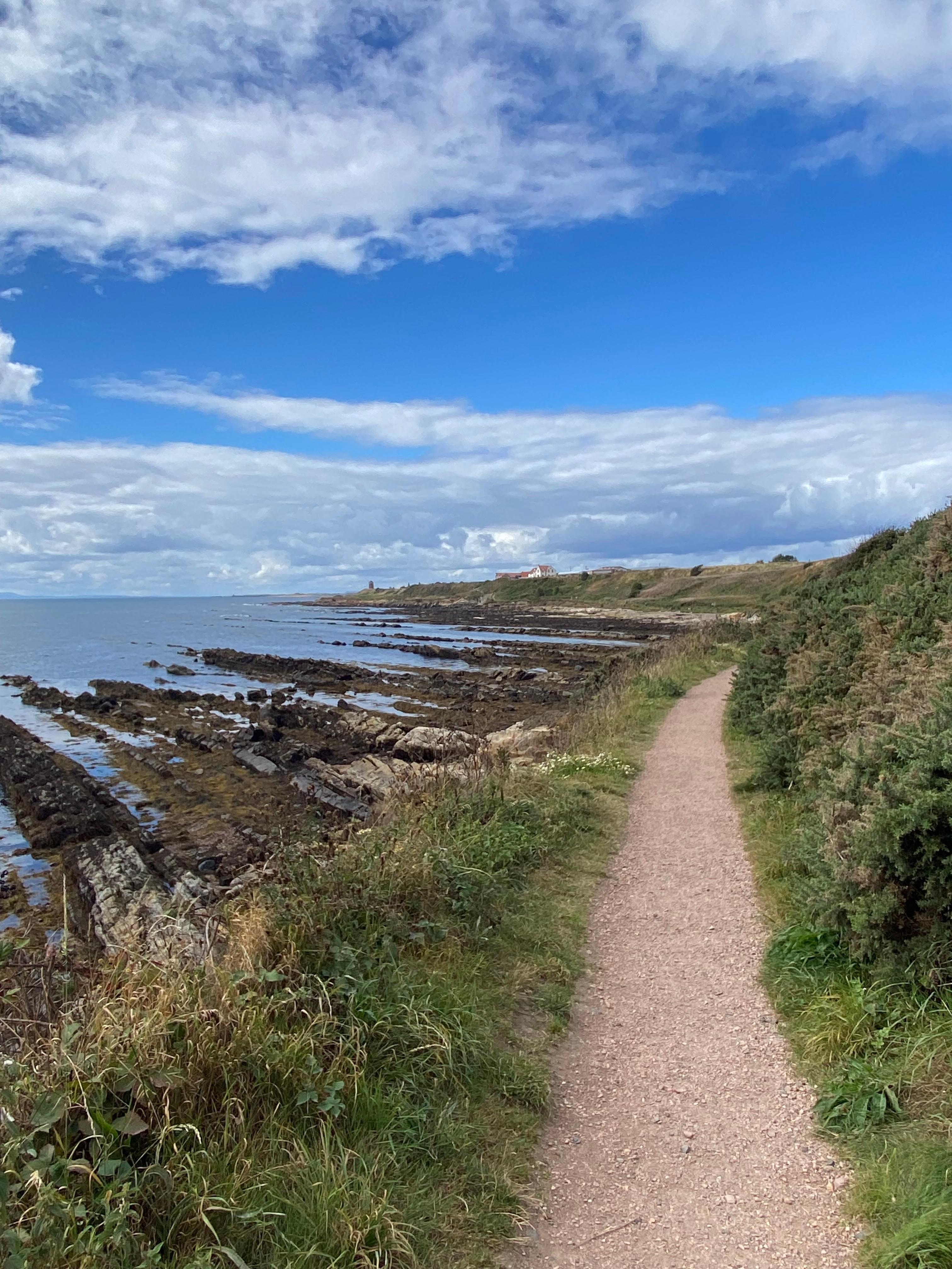 Along the Coastal walking Path from Pittenweem back to St Monans 