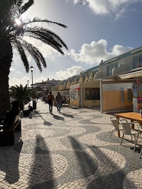 Praia de Luz is walkable from the house