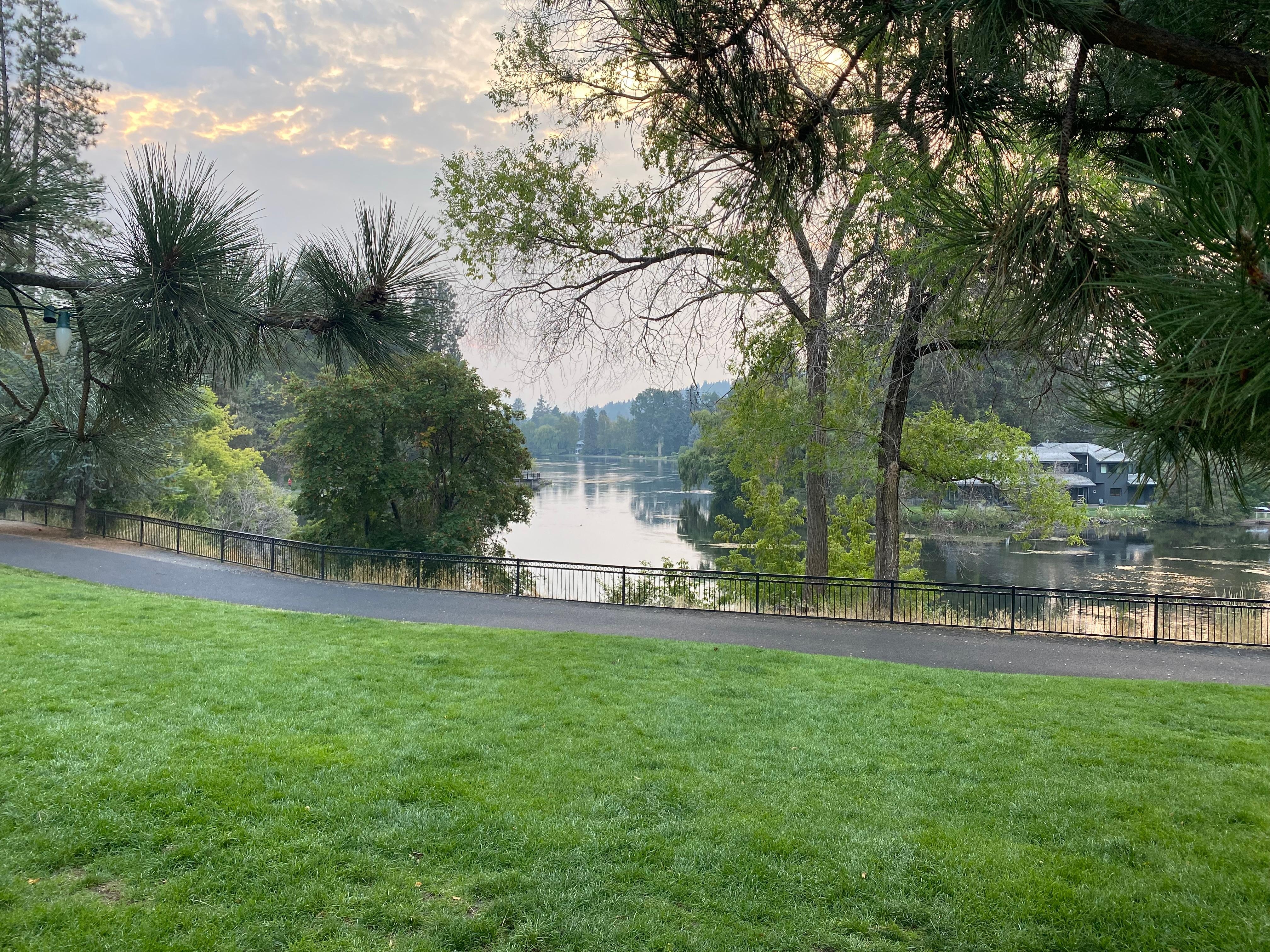 Lots of grass a short distance from the unit. Dog friendly!