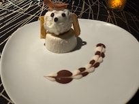 The little Mexican dessert in the roof top restaurant