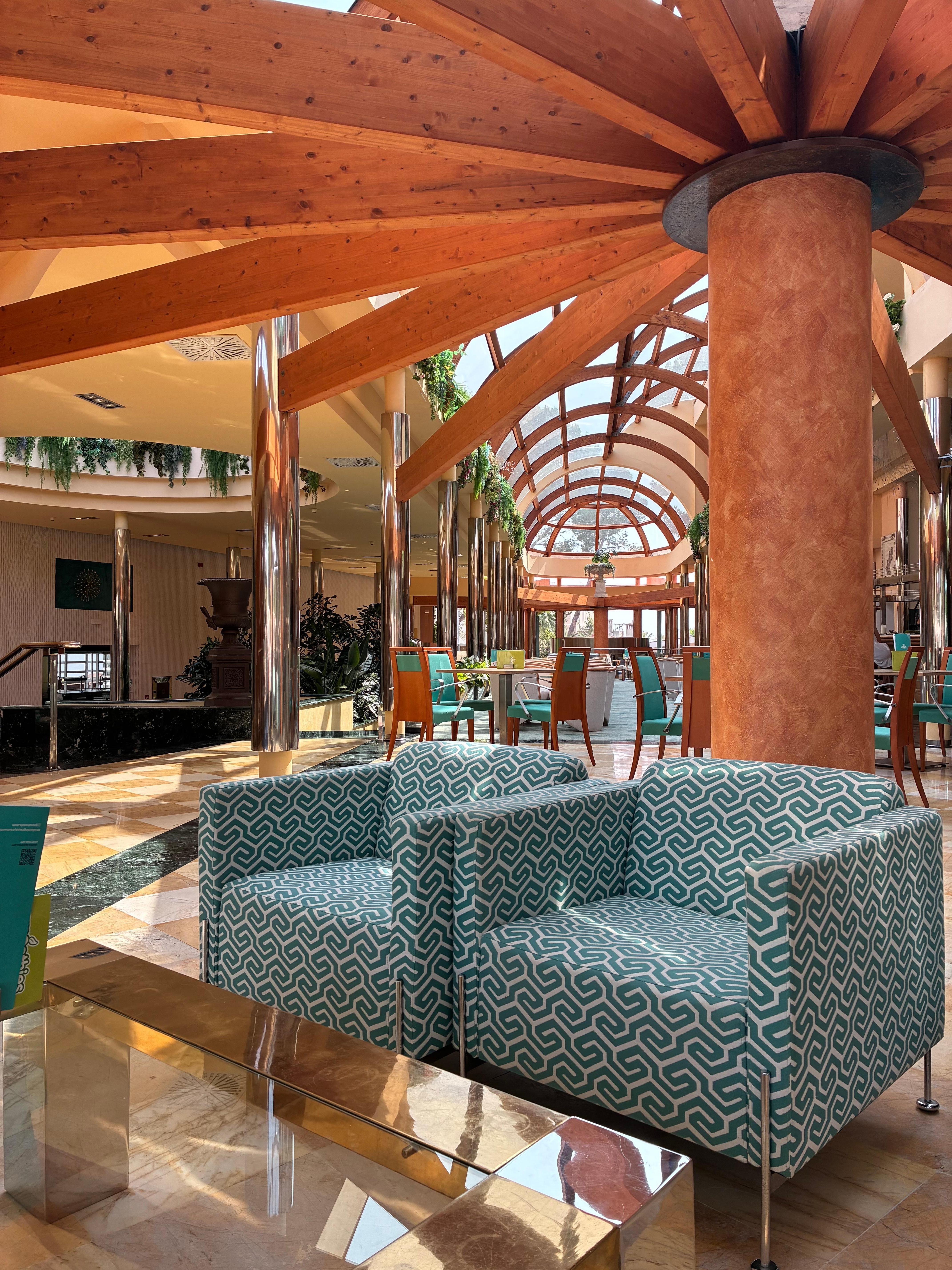 Bright and spacious.