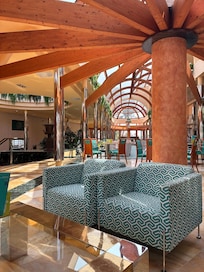 Bright and spacious.