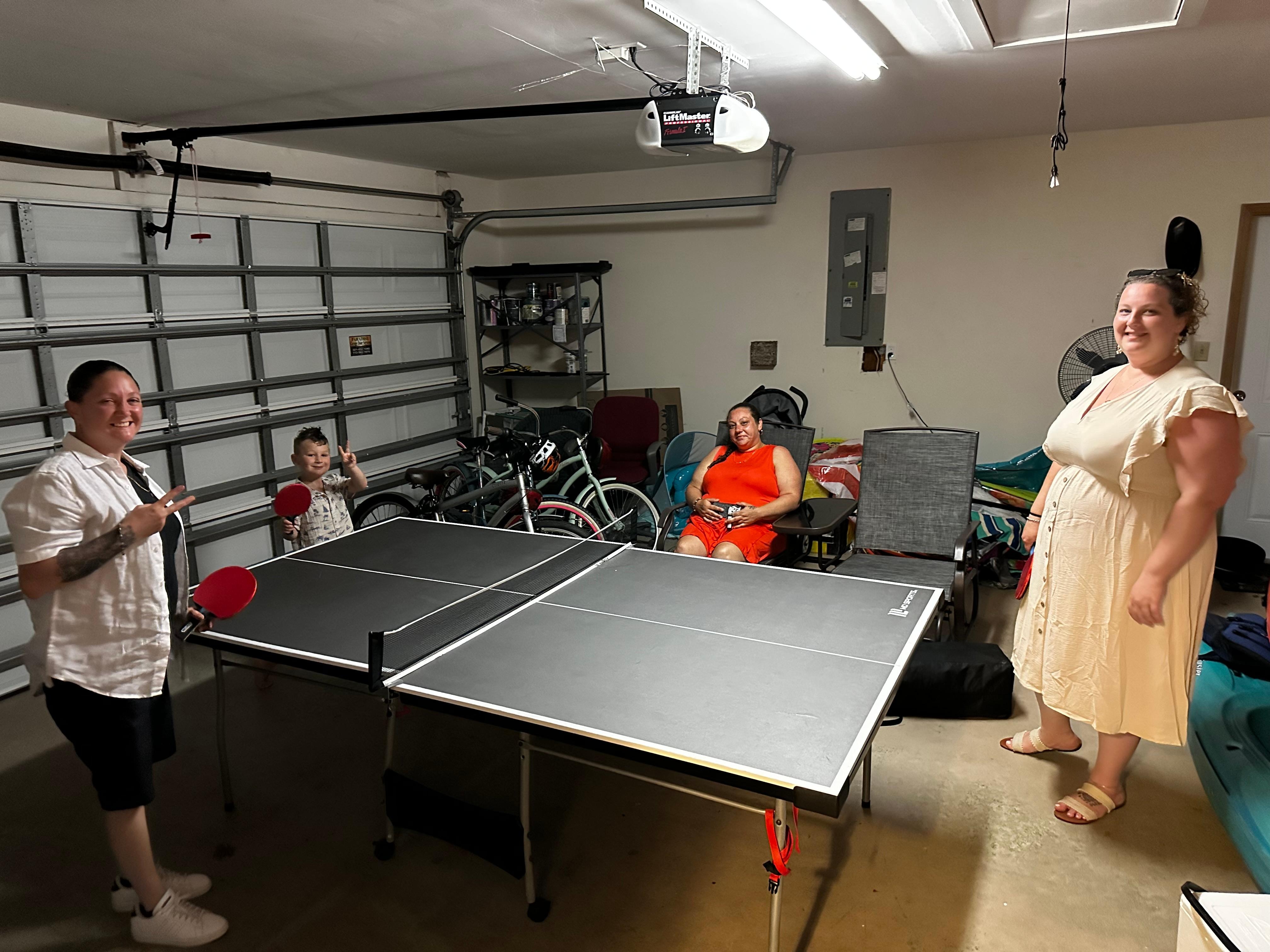 Additional amenities in garage 
