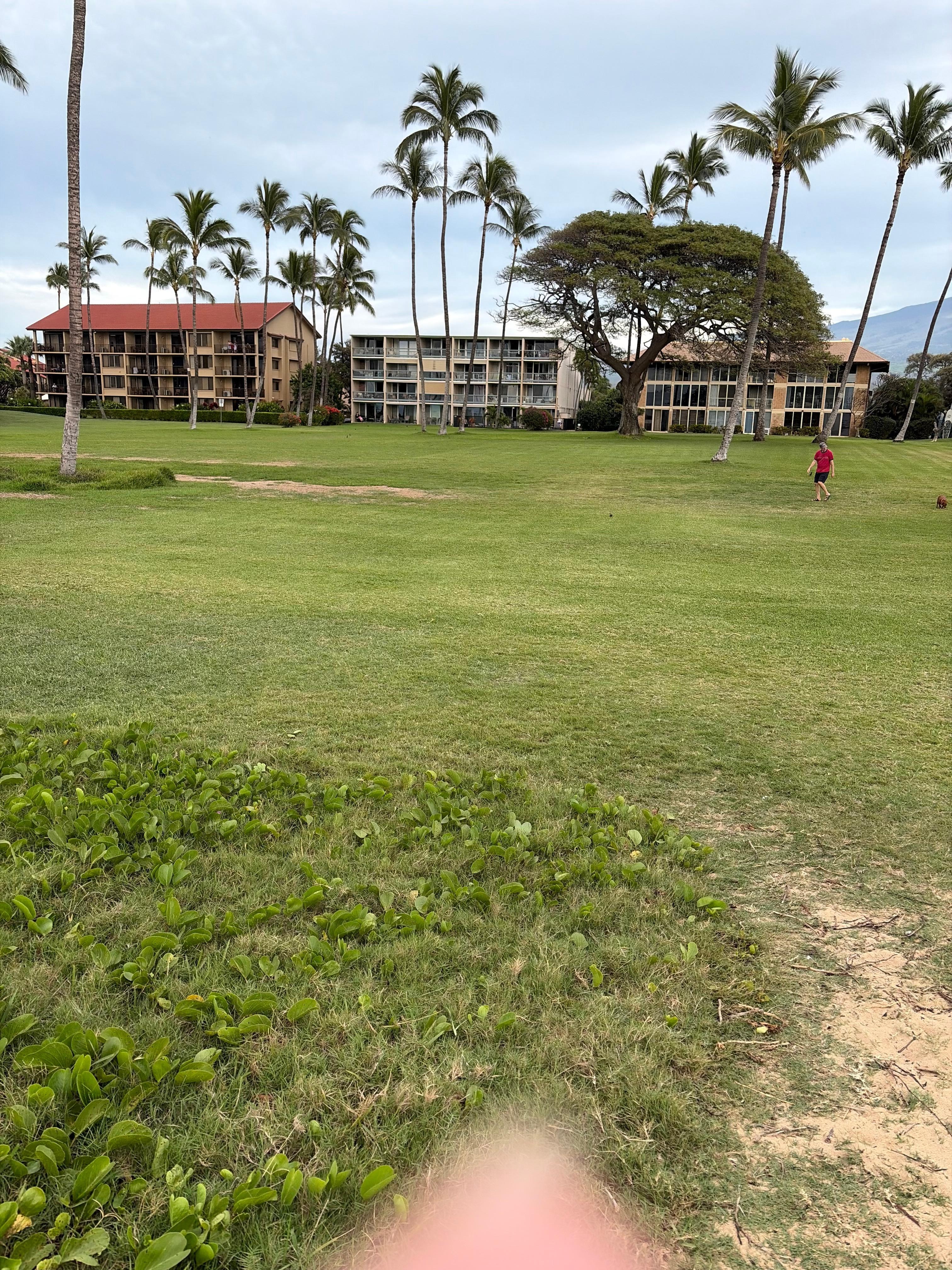 Distance from the beach to the condo