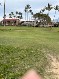 Distance from the beach to the condo