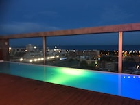 Rooftop pool