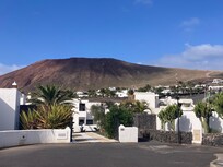 View of the volcano from the villa
