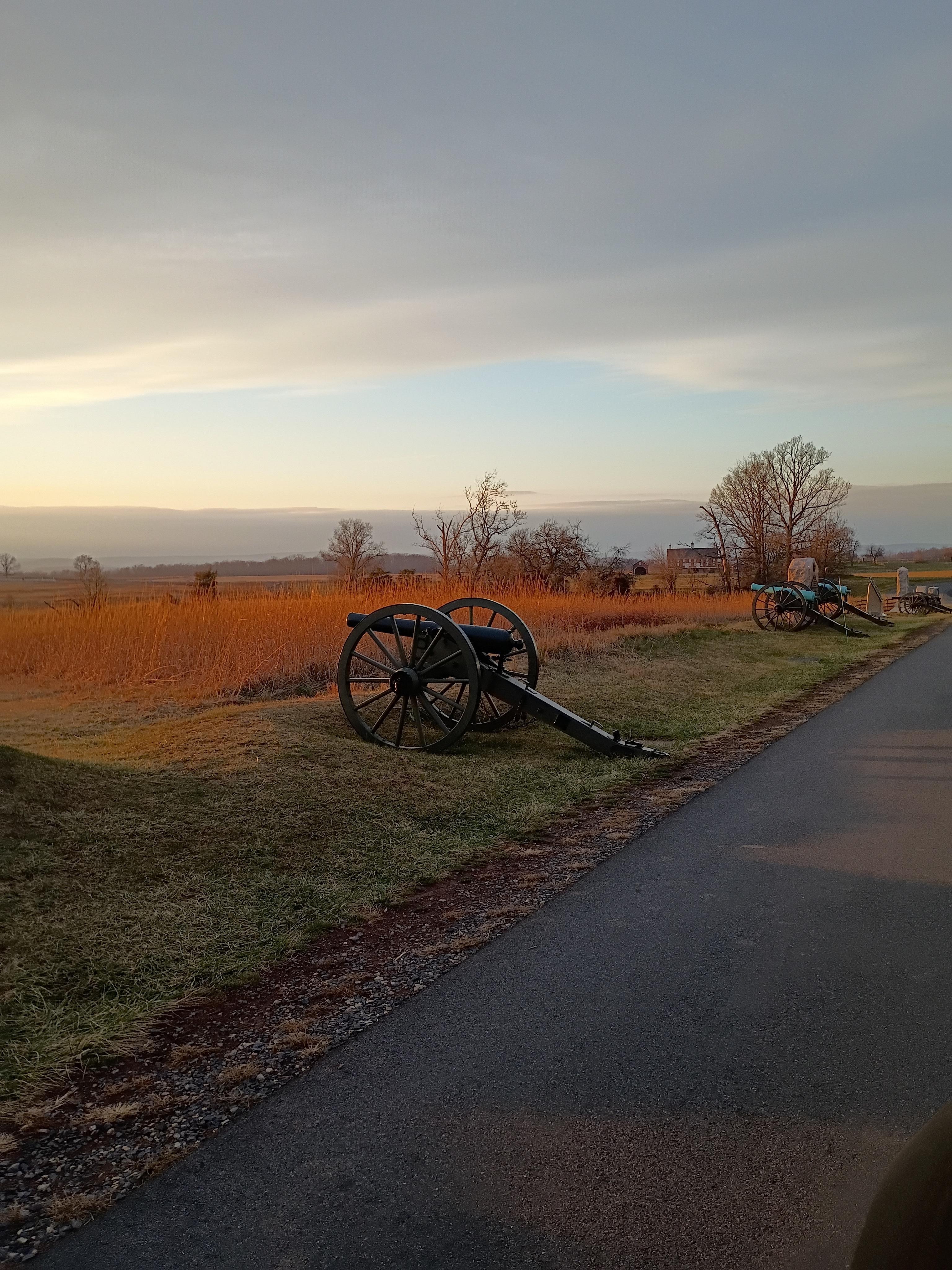 Battlefield area close to the Colton 