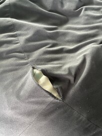 Bean bag was already tore before we got there