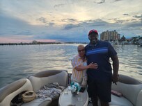 On a sunset cruise!!