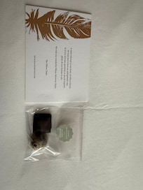 A lovely welcome and gift