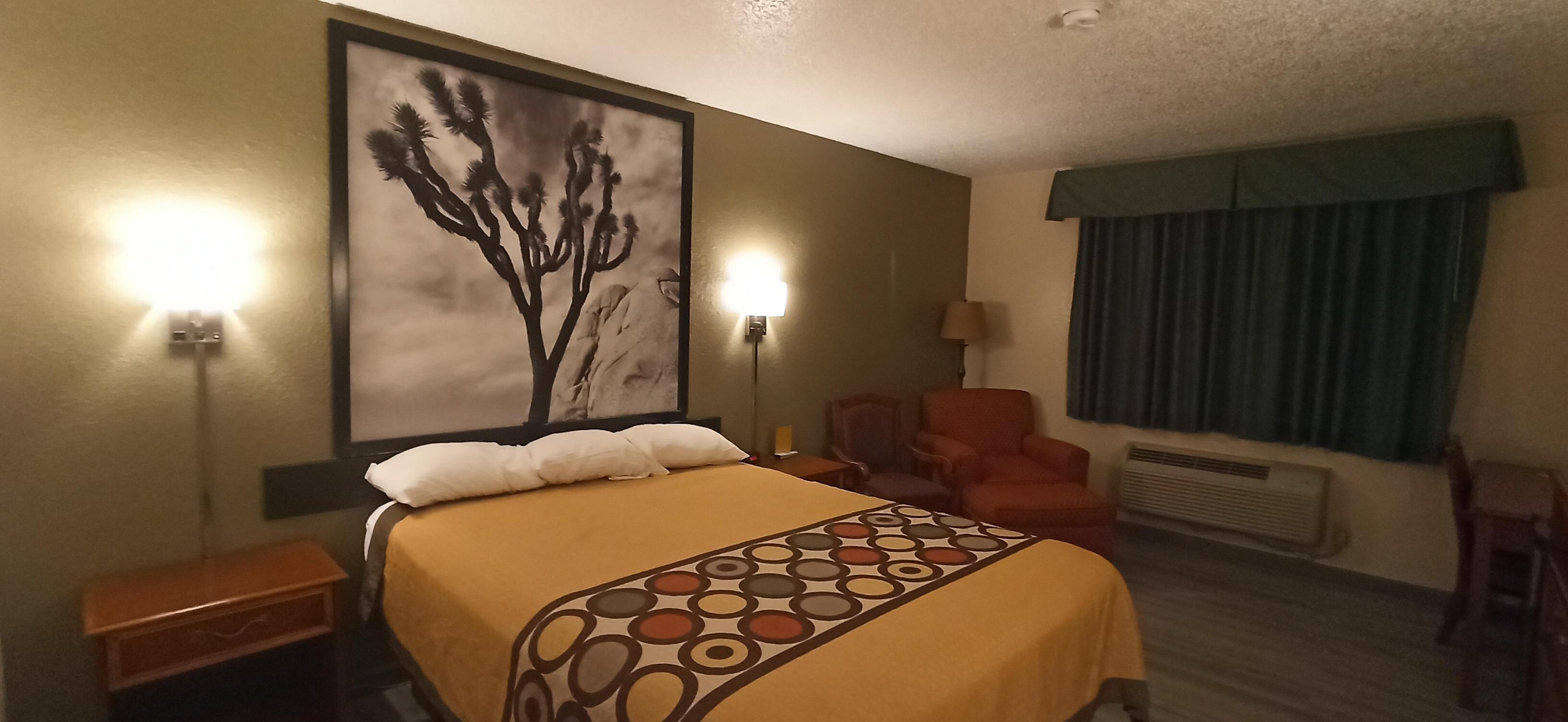 Chambre spacieuse et bien équipée