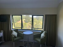 Room 133, overlooking the golf course.