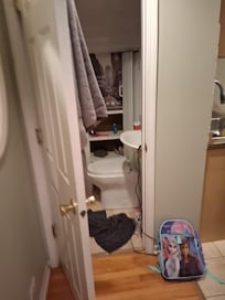 Bathroom only thing you don't see is shower
