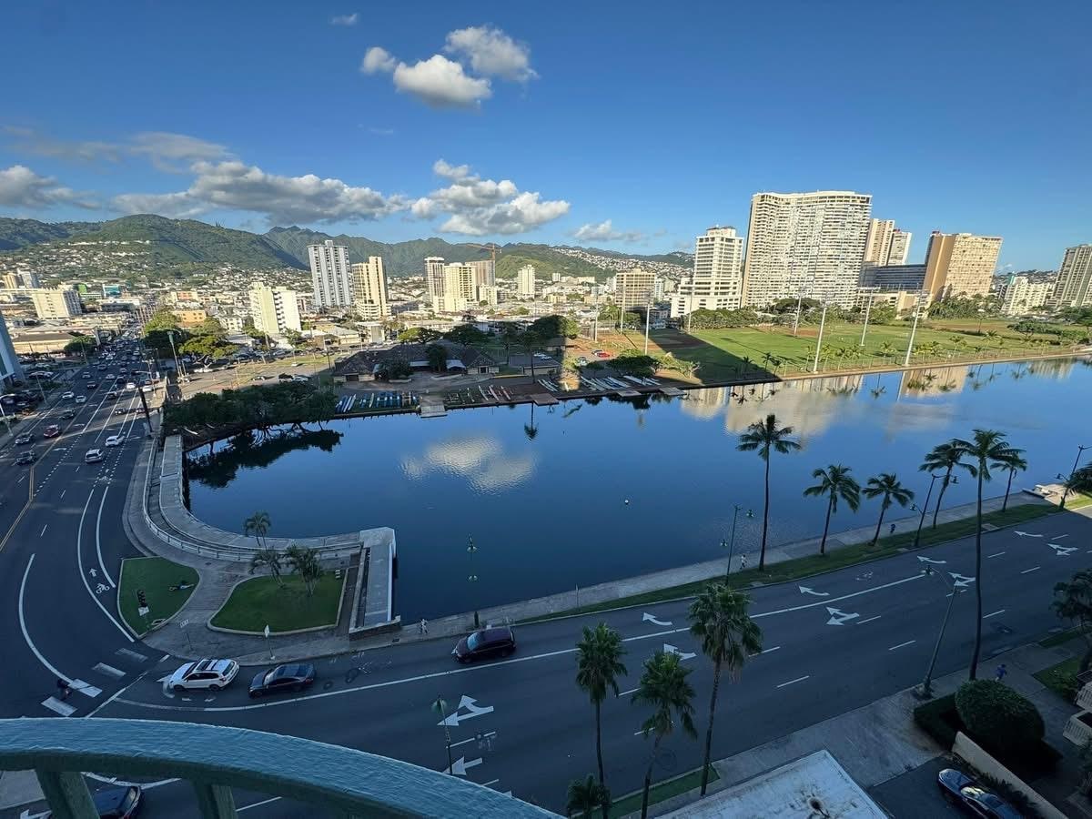 View from the balcony 