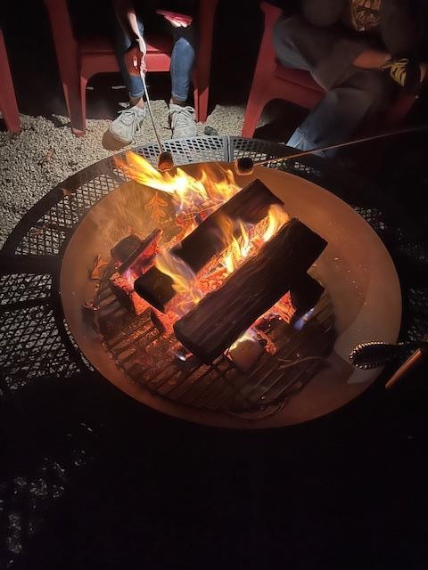 New fire pit