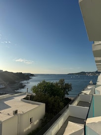 La vista desde el balcon