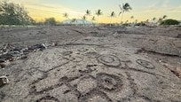 Sunrise, Mauna Kea, Petroglyphs
