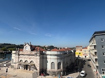 View from our hotel window