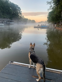 Kaiya loving the view