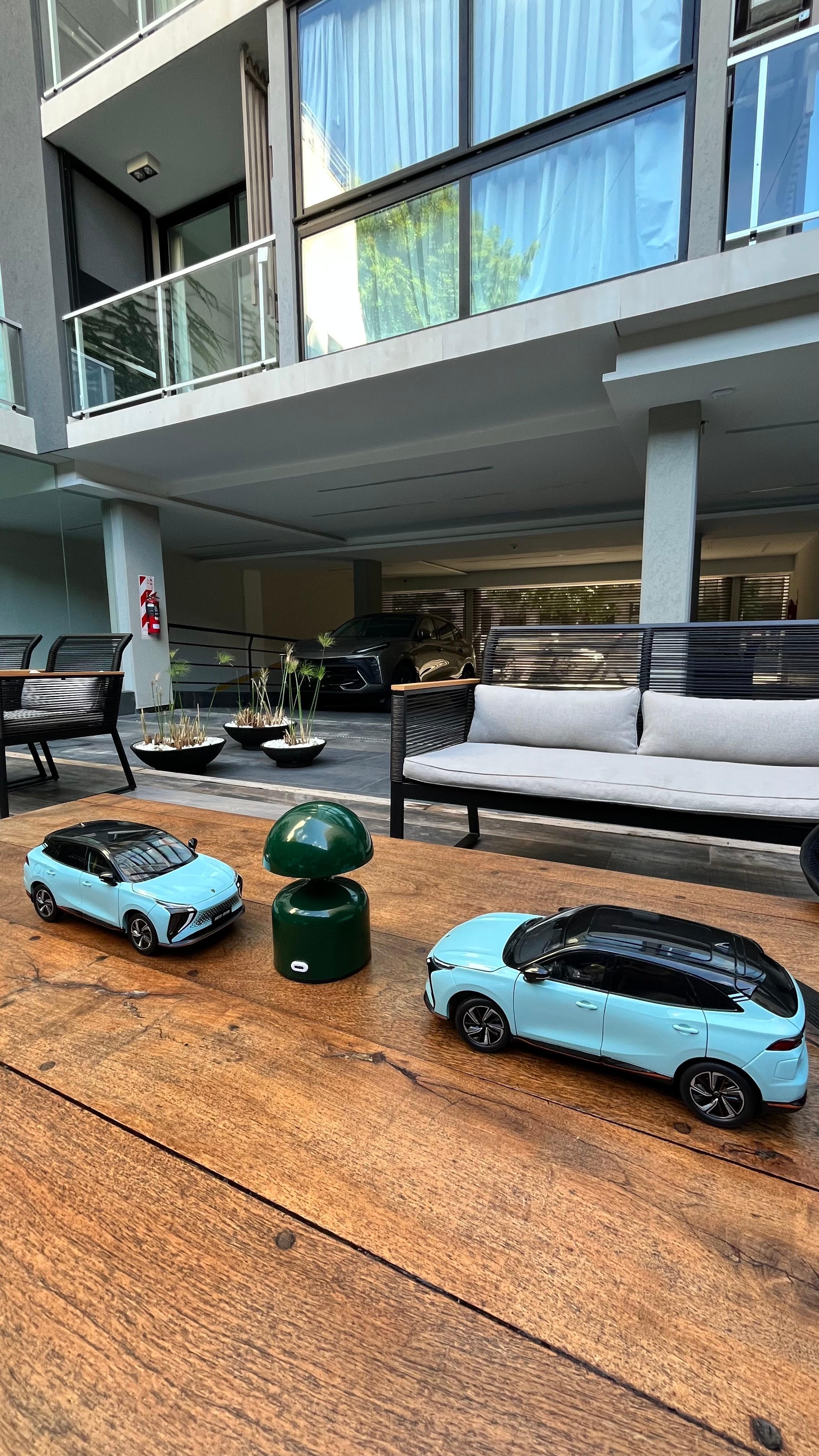 Espaço social do hotel 